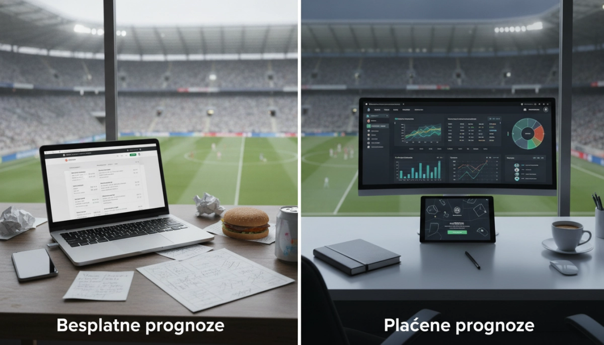Besplatne prognoze vs plaćene prognoze: šta očekivati od fudbalskih tiketa