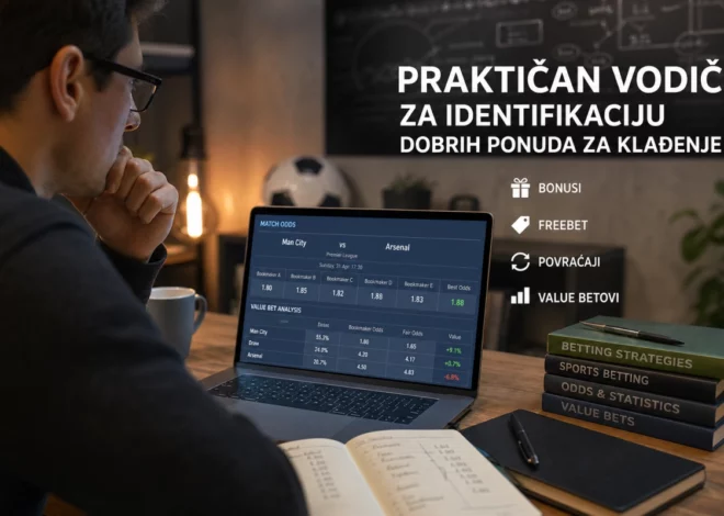 Praktičan vodič za identifikaciju dobrih ponuda za klađenje — bonusi, freebet, povraćaji i value betovi