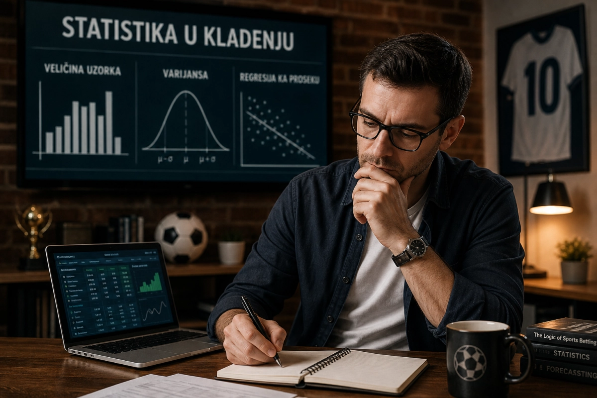 Praktičan vodič za statistika pri klađenju: veličina uzorka, varijansa i regresija ka proseku
