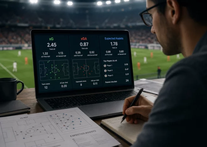 Statistika pri klađenju: ključni pokazatelji za fudbal (xG, xGA, očekivani asistenti)